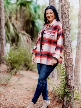 Elan size small flannel jacket